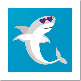 Cool Shark Posters and Art